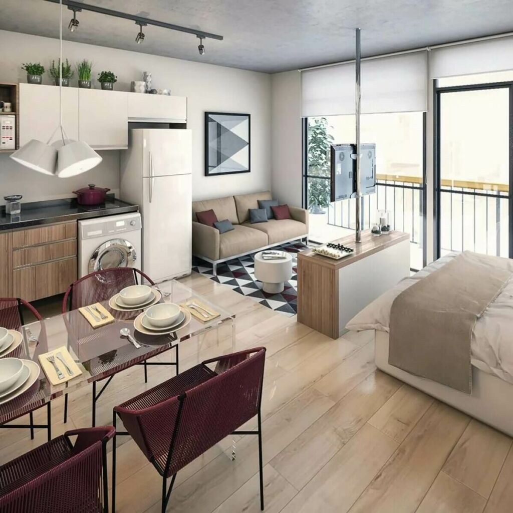 Дизайн-проект 2-комнатной квартиры